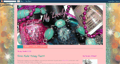 Desktop Screenshot of colourmelovely.blogspot.com