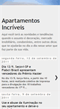 Mobile Screenshot of apartamentosincriveis.blogspot.com