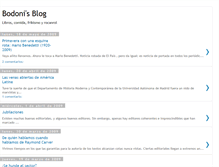Tablet Screenshot of bodonisblog.blogspot.com