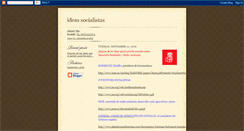 Desktop Screenshot of ideassocialistas.blogspot.com