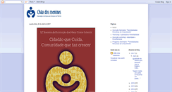Desktop Screenshot of chaodosmeninos.blogspot.com