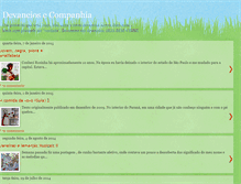 Tablet Screenshot of devaneiosecompanhia.blogspot.com