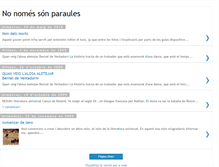 Tablet Screenshot of nonomessonparaules.blogspot.com