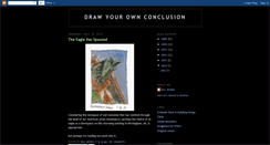 Desktop Screenshot of drawyourownconclusion.blogspot.com