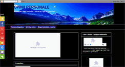 Desktop Screenshot of opiniipersonale.blogspot.com