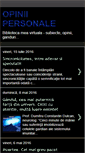 Mobile Screenshot of opiniipersonale.blogspot.com