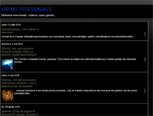 Tablet Screenshot of opiniipersonale.blogspot.com