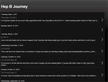 Tablet Screenshot of hepbjourney.blogspot.com