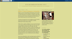 Desktop Screenshot of folkomrostning.blogspot.com
