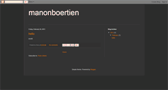 Desktop Screenshot of manonboertien.blogspot.com