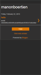Mobile Screenshot of manonboertien.blogspot.com