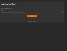 Tablet Screenshot of manonboertien.blogspot.com