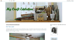 Desktop Screenshot of mycraftevolution.blogspot.com