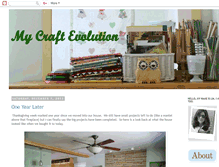 Tablet Screenshot of mycraftevolution.blogspot.com