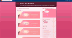 Desktop Screenshot of menosnosotrasdos.blogspot.com