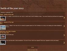 Tablet Screenshot of boty2012.blogspot.com