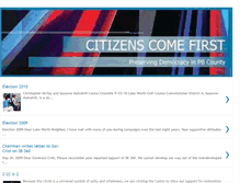 Tablet Screenshot of citizenscomefirst.blogspot.com