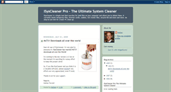 Desktop Screenshot of isyscleaner.blogspot.com