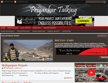 Tablet Screenshot of priyankartalking.blogspot.com