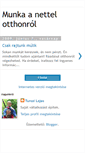 Mobile Screenshot of munkaanettel.blogspot.com