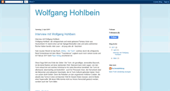 Desktop Screenshot of hohlbein.blogspot.com