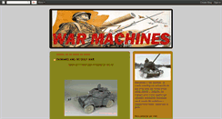 Desktop Screenshot of javier-warmachines.blogspot.com