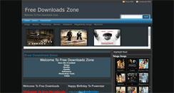 Desktop Screenshot of freedownloads-zone.blogspot.com