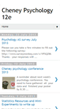 Mobile Screenshot of cheneypsych12e.blogspot.com