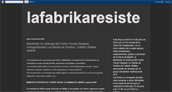 Desktop Screenshot of lafabrikaresiste.blogspot.com