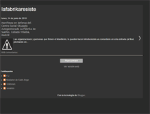 Tablet Screenshot of lafabrikaresiste.blogspot.com