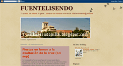 Desktop Screenshot of fuentelisendovilla.blogspot.com