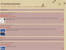 Tablet Screenshot of fuentelisendovilla.blogspot.com