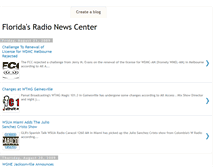 Tablet Screenshot of floridaradionewscenter.blogspot.com