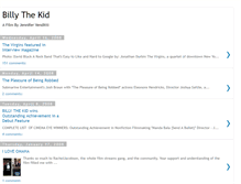 Tablet Screenshot of billythekiddocumentary.blogspot.com