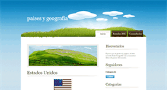 Desktop Screenshot of paisesygeografia.blogspot.com