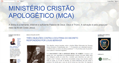 Desktop Screenshot of mcapologetico.blogspot.com