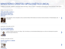 Tablet Screenshot of mcapologetico.blogspot.com