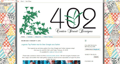 Desktop Screenshot of 402centerstreet.blogspot.com