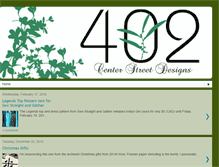 Tablet Screenshot of 402centerstreet.blogspot.com