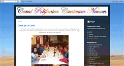 Desktop Screenshot of canticum-novum-cadiz.blogspot.com