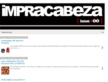 Tablet Screenshot of impracabeza.blogspot.com