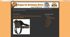 Desktop Screenshot of dogue-de-bordeaux-breed-store.blogspot.com