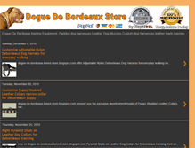 Tablet Screenshot of dogue-de-bordeaux-breed-store.blogspot.com