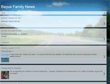 Tablet Screenshot of bayusfamilynews.blogspot.com