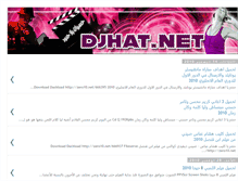 Tablet Screenshot of djhat-mu7ic-mp3.blogspot.com