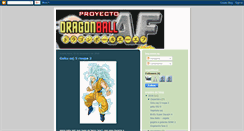 Desktop Screenshot of dbafdragonballaf.blogspot.com