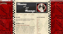 Desktop Screenshot of home-on-range.blogspot.com