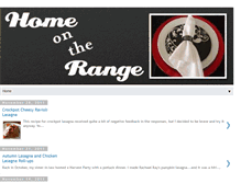 Tablet Screenshot of home-on-range.blogspot.com