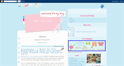 Desktop Screenshot of epic-of-life.blogspot.com