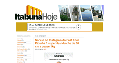 Desktop Screenshot of itabunahoje.blogspot.com